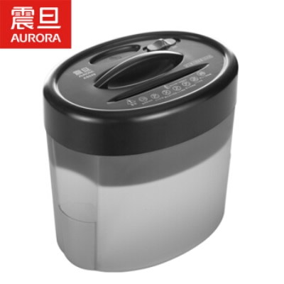 震旦AS048/AS049 桌面型辦公碎紙機(jī)單次4張低音便攜小型家用 桌面 淺灰色AS048